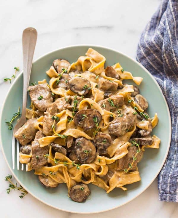 Beef Stroganoff