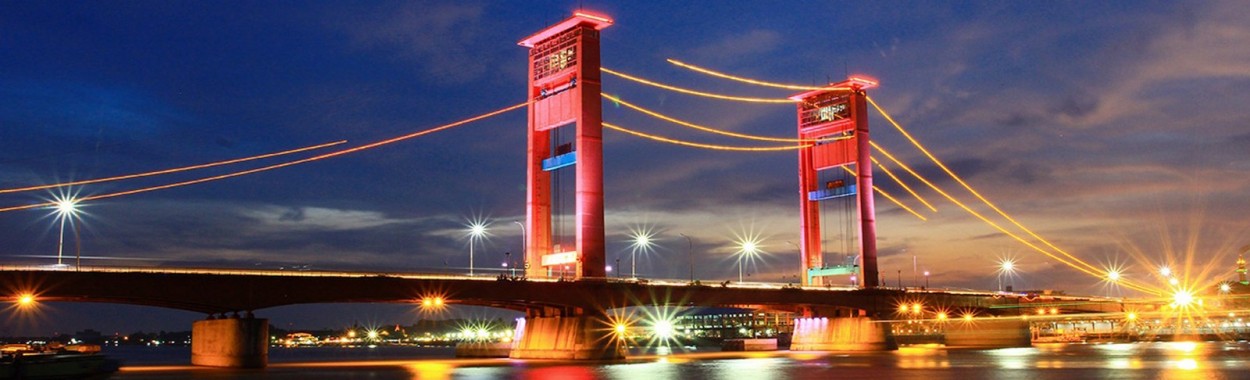 Jembatan Ampera & Sungai Musi