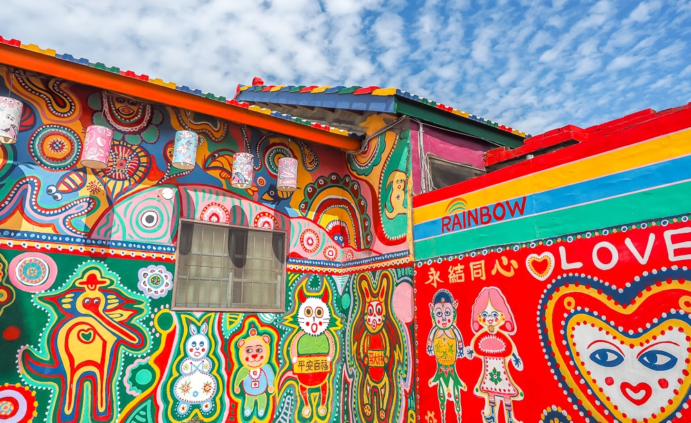 Bak di Indonesia, Taiwan Miliki Rainbow Village yang Dilukis Seorang Kakek