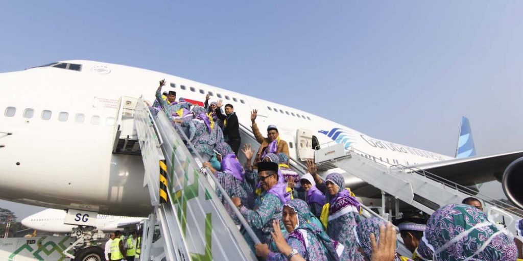 Mulai Tahun Ini Jamaah Haji Gunakan Garuda dan Saudi Airlines