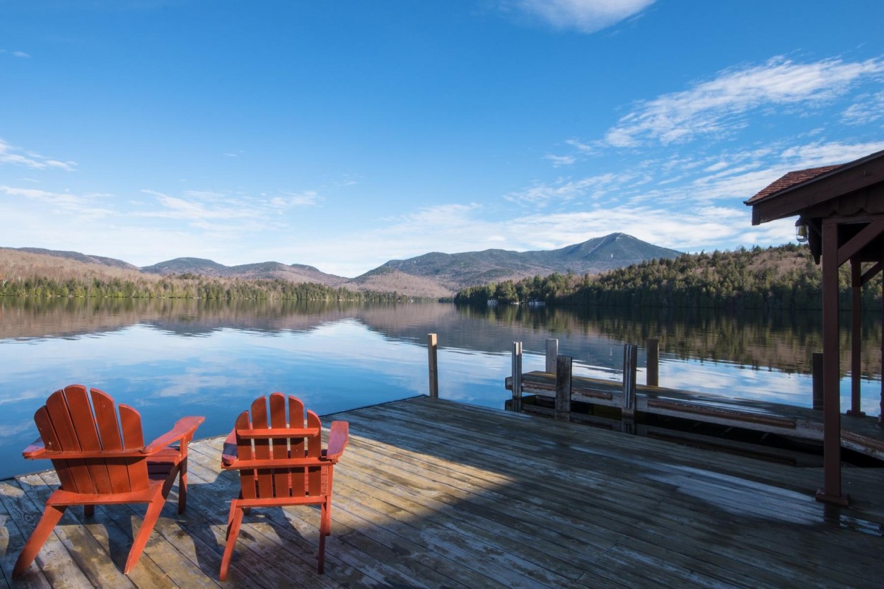 Placid Lake, New York.