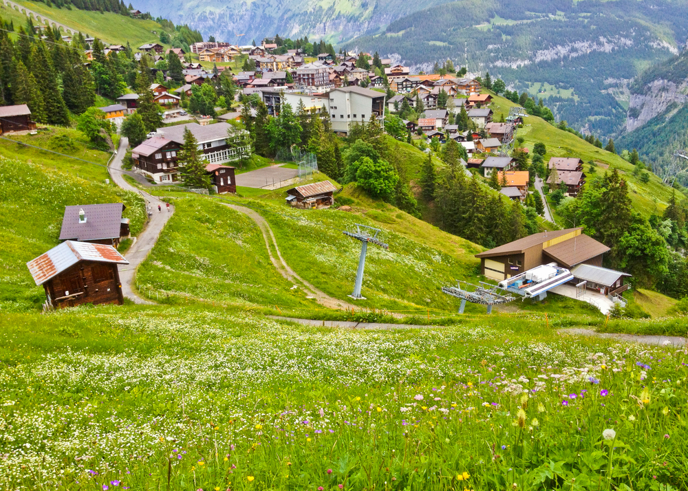 Murren, Bernese Oberland, Swiss