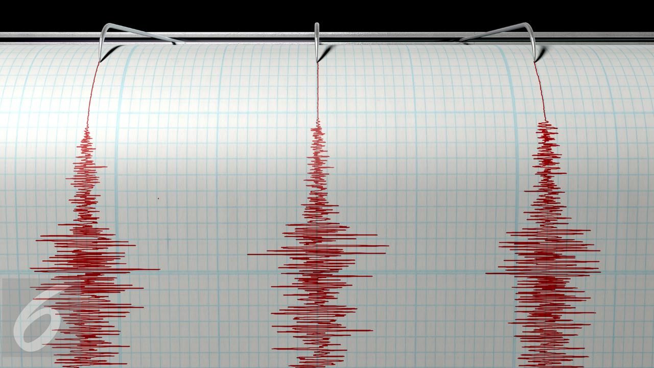 Ilustrasi gempa