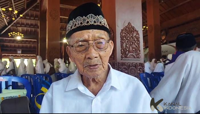 Harjo Mislan calon haji asal Ponorogo yang usianya 109