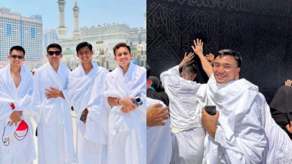 Jelang laga melawan Arab Saudi, pemain Timnas Indonesia beragama Islam menjalankan ibadah umrah