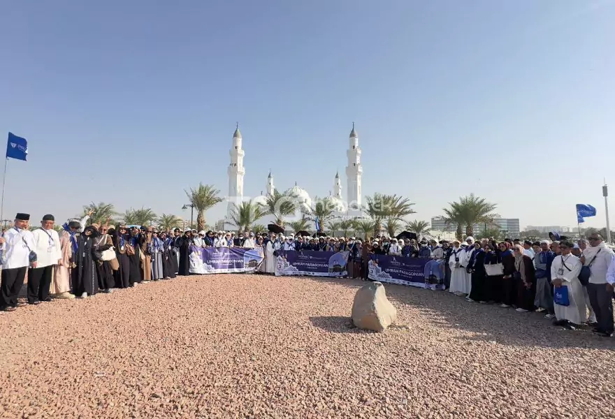 Umroh Paragon Corp: Perjalanan Spiritual Karyawan dengan Sentuhan Premium Aerohajj & TFA manasek 1 umroh paragon corp handling umroh terbaik tfa manasek
