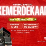 tfa manasek Promo Spesial Bundling Kemerdekaan 17.17 untuk Travel Umroh