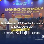 Corporate Partnership PT Pos Indonesia & MAZA Group tfa manasek